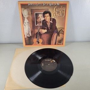 Charley Pride There's A Little Bit Of Hank In Me Vinyl Record LP